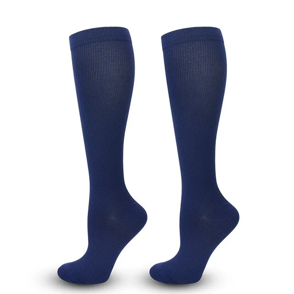 Navy Compression Socks