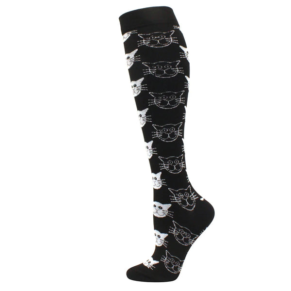 Cat Face Compression Socks
