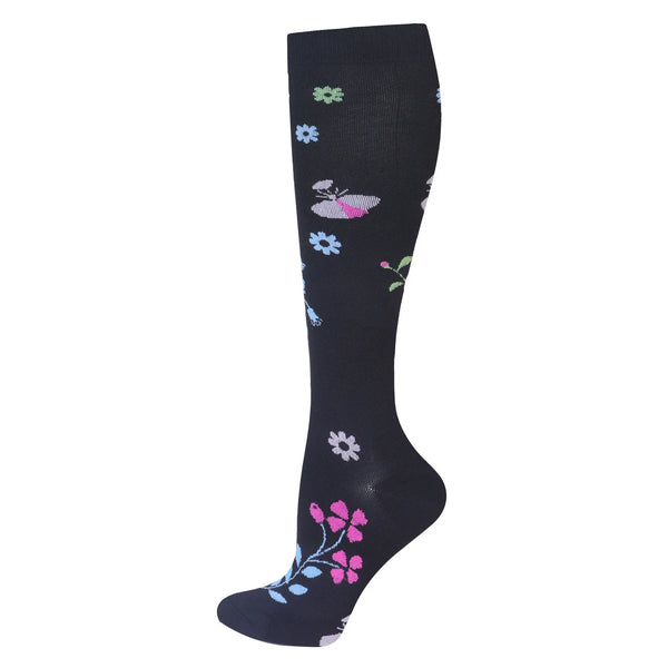 Rose Red Compression Socks