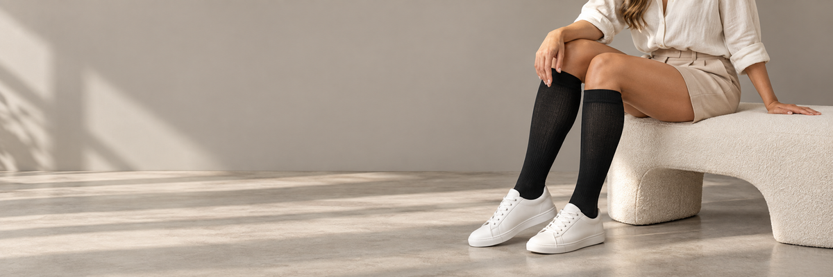 
Knee-High Compression Socks