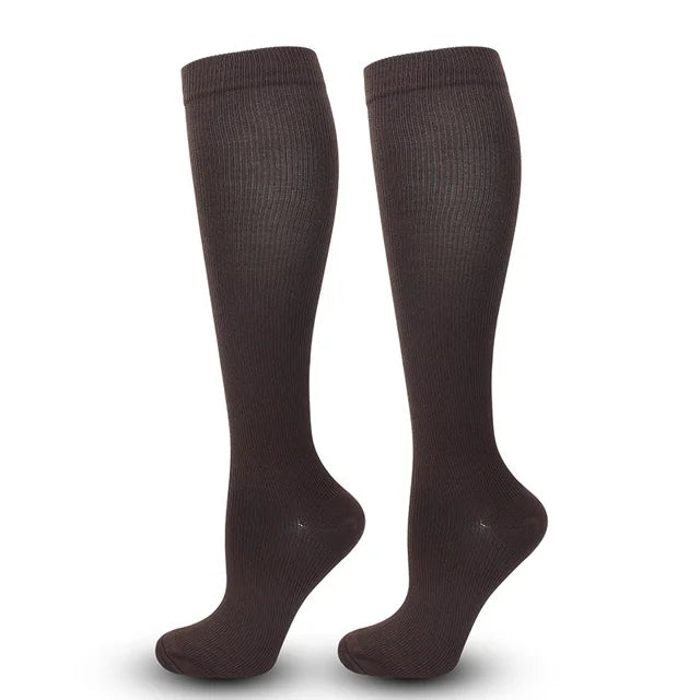 Brown Compression Socks