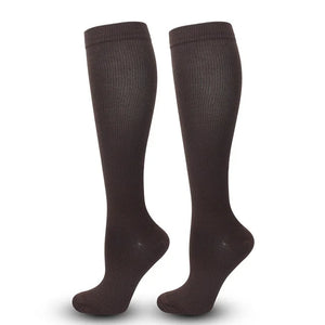 Brown Compression Socks