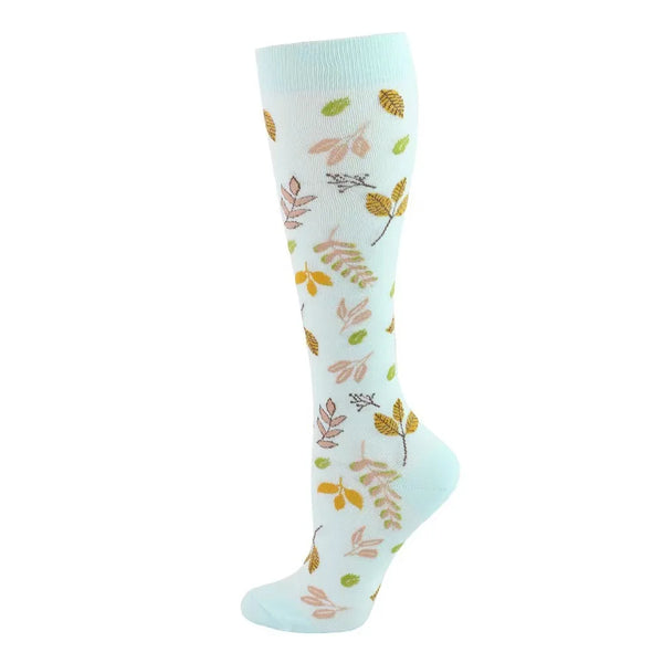 Fallen Leaves Compression Socks