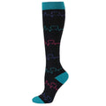 Pastel Heartbeat Compression Socks