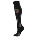 Black Pineapple Compression Socks