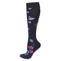 Rose Red Compression Socks
