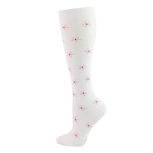 Pentagon Flower Compression Socks