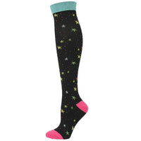 Star Print Compression Socks