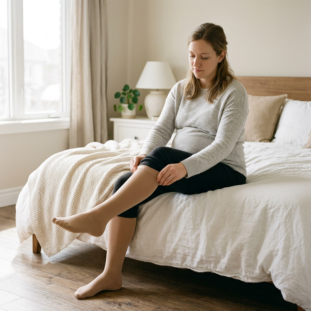 Maternity compression sock